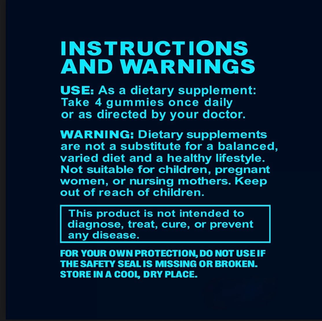 Creatine Gummies (BlueBerry) - Freed Mind